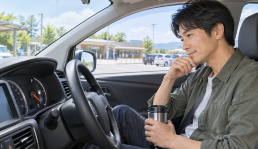 エンジンかけっぱなしで休憩して大丈夫？30分・一晩の燃料消費と車への影響を解説