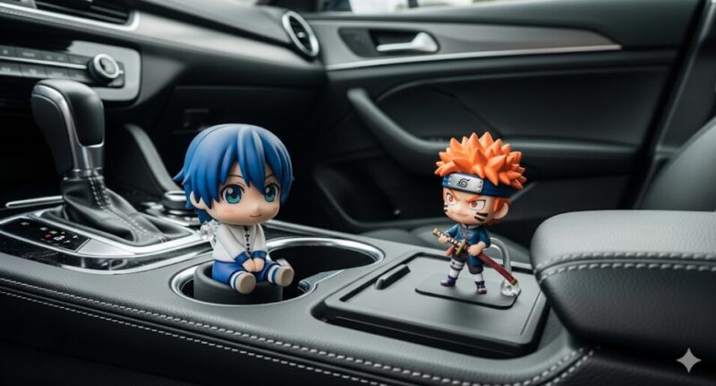 車にフィギュアを置くならどこに置くべき？