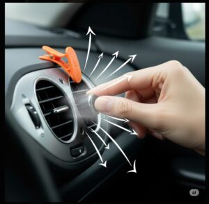車内でもっと匂いを強める工夫