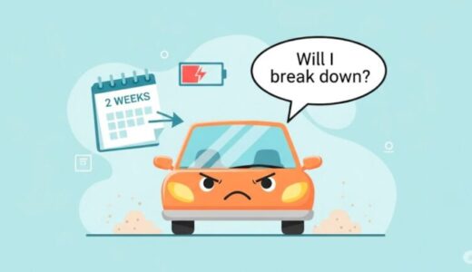 車に2週間乗らないと故障する？原因と正しい保管方法を解説