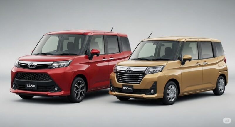 タンクとルーミー　どっちが人気