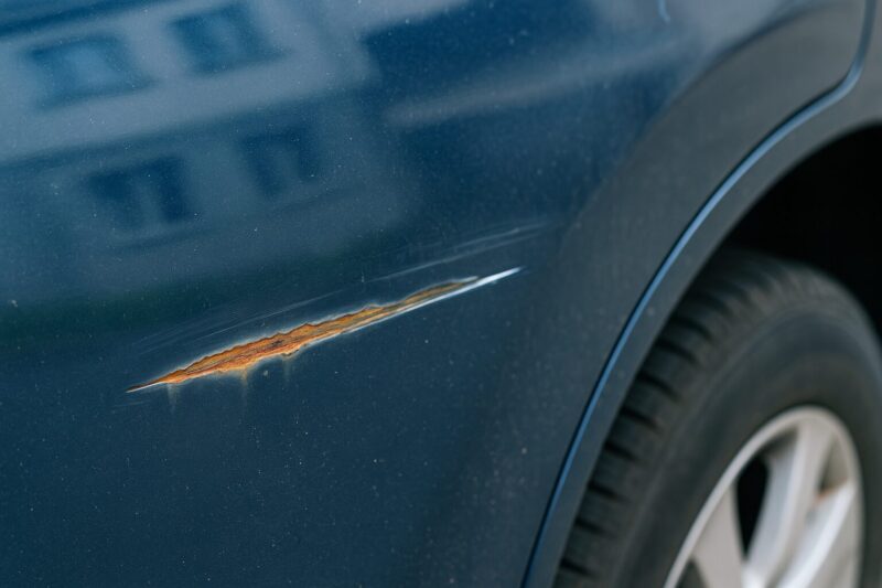 車 傷 錆びるまで 時間
