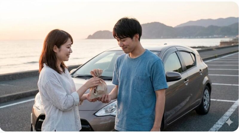 付き合う前のドライブデートのお礼