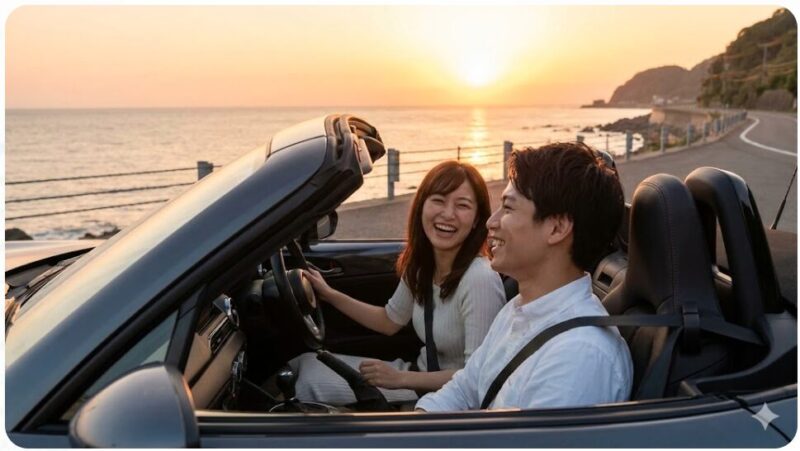 付き合う前のドライブデートで失敗しない会話と準備