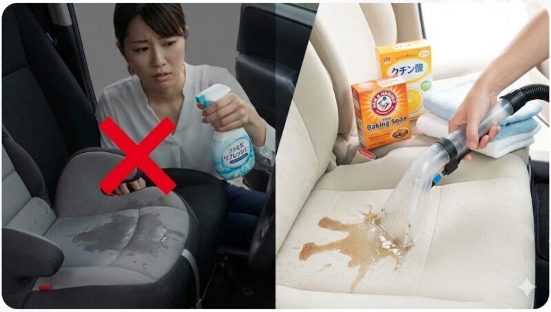 車 シート お漏らし ファブリーズ