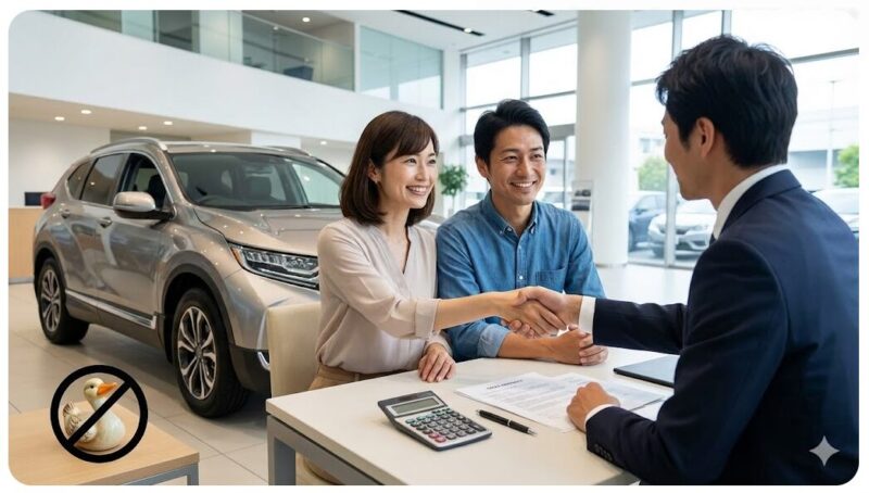 ディーラーのカモ客にならない!認定サインと損しない値引き交渉術