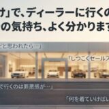 ディーラー　見に行くだけ