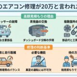 車エアコン修理 20万
