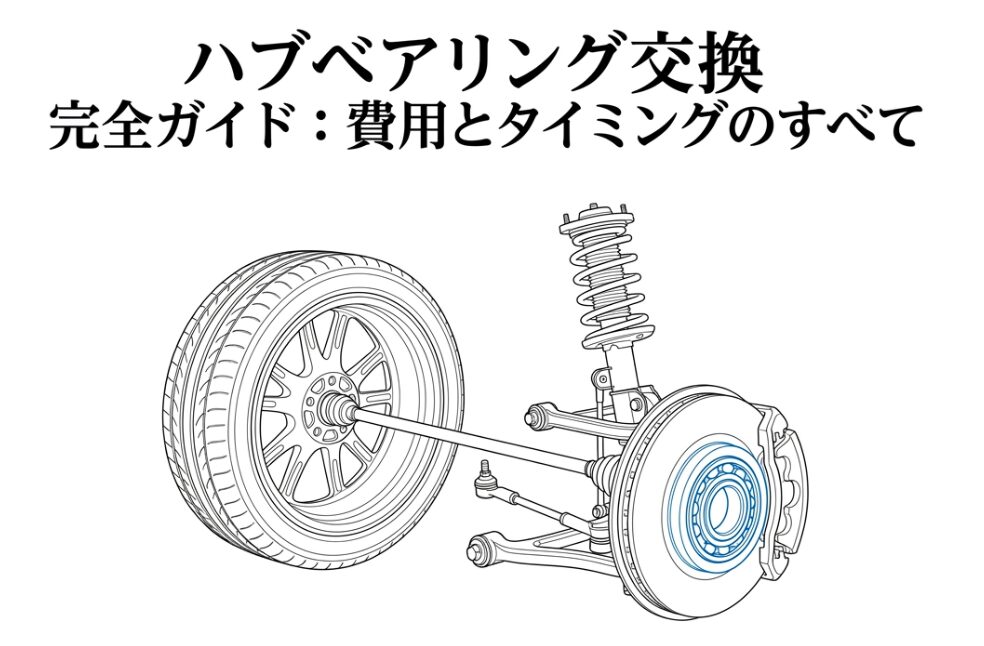 ハブベアリング交換についての解説記事のタイトル画像