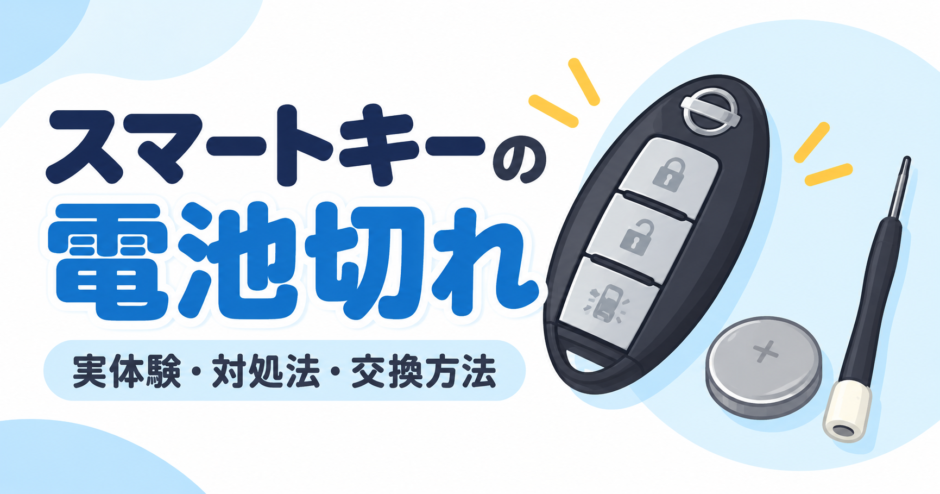 スーマートキー　電池切れ　困った　実体験